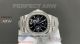 swiss replica Patek Philippe Nautilus Perpetual Calendar dark blue dial diamond bezel watch (3)_th.jpg